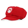 Cartoon cosplay cotton mario cap wholesale in various colors