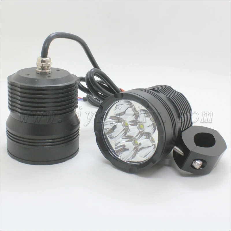 L6X 60W LED motorcycle spot driving lights