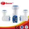 Gecen 2017 Quad 4 Output Satellite universal LNB, Sky, FreeSat, Hotbird, c ku band lnb LNBF