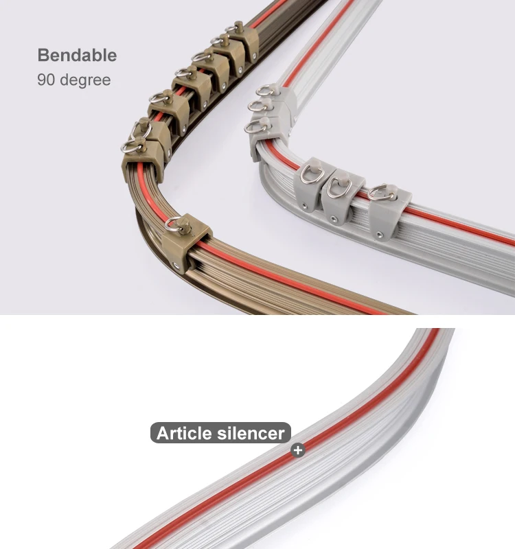 Ceiling Mount Curved Aluminum Hospital Curtain Track With Pulley System Buy Hospital Curtain