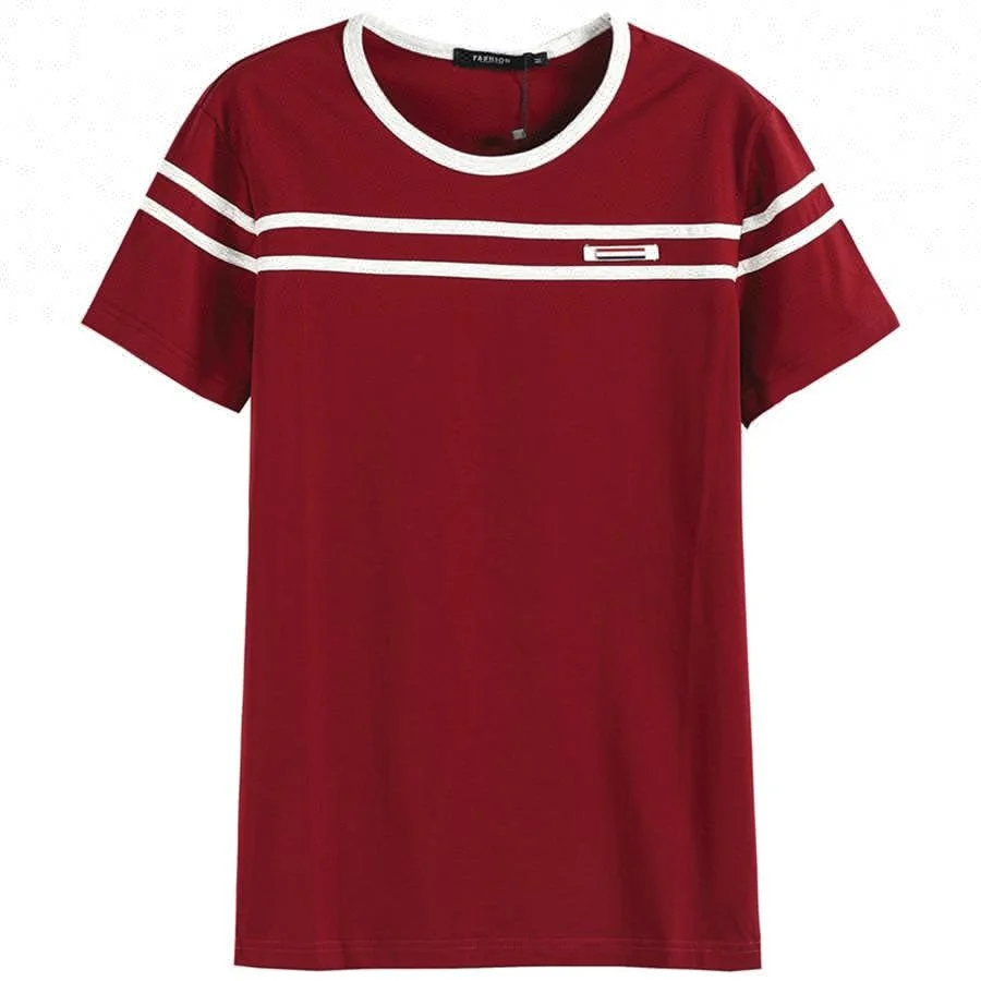 
2020 Fashion for Men Custom Logo Round Neck 100% Cotton T-shirt Unisex Casual Tee Shirts 