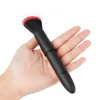 Novelty Design Multi-functional Sex Toys Vibrating Makeup Brush Black Bullet Vibrator for Girls