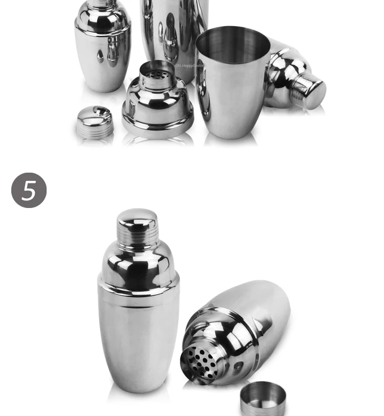  Professional bartender kit bar set stainless steel bar cocktail shaker bartenders kit set 