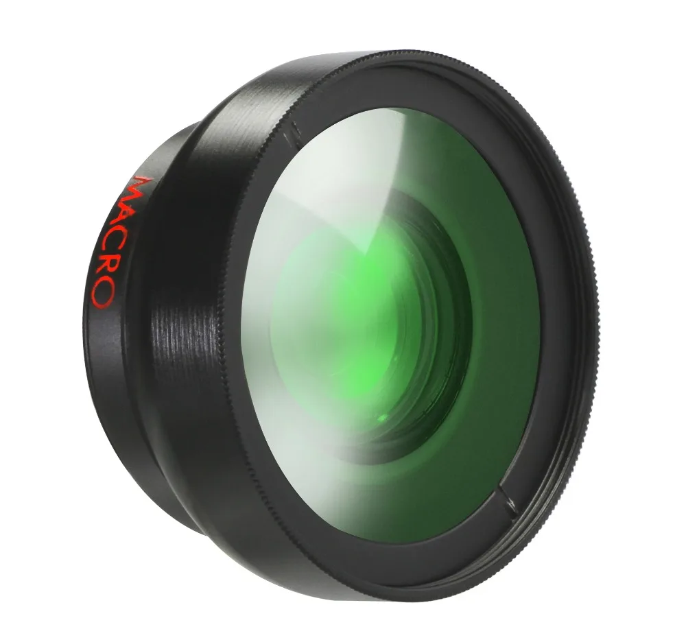 Pro 37mm mobile camera lens 0.45X wide angle +Macro