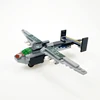 Children self assembled building block aircraft brick creative blocks plan toys