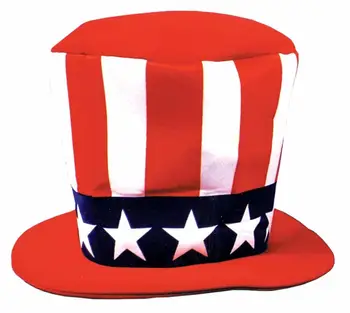 american flag top hat