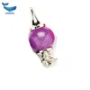 Round chakra crystal healing kit Chakra tumbles Chakra Pendulum Yoga Onyx pendant CMSP0030