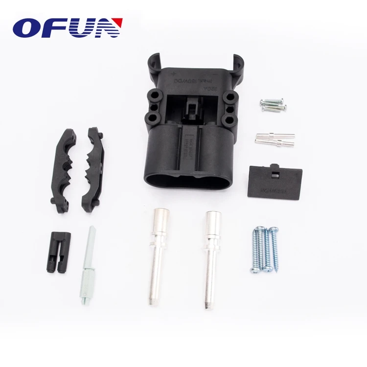 OFUN Electrical CHR 320A 600V Charging Plug , Forklift Battery Charger