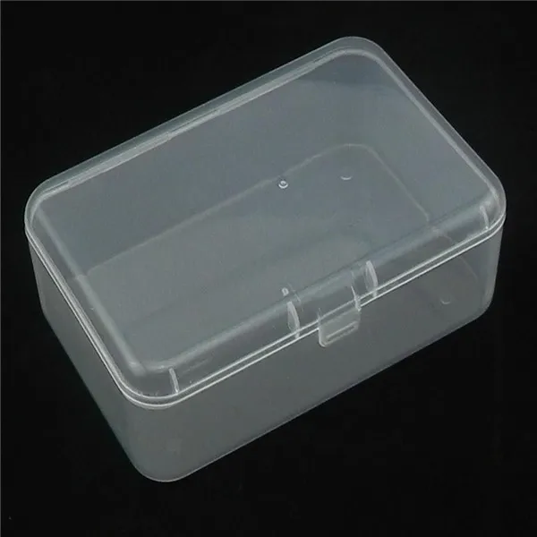 small plastic clear containers