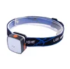 USB Rechargeable Super Bright LED Headlamp with different clip