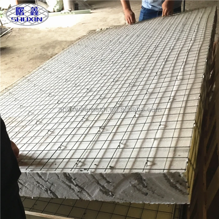 2.8MM Low Carbon Steel 3d EPS Concrete Wire Mesh Panels, View Concrete