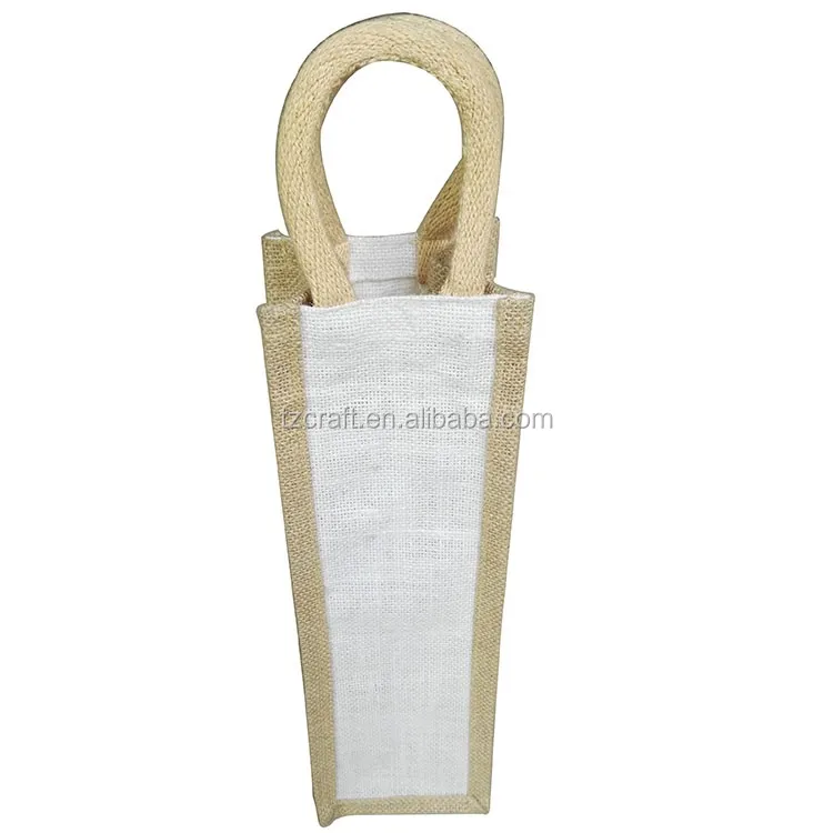 jute bag with bamboo handle