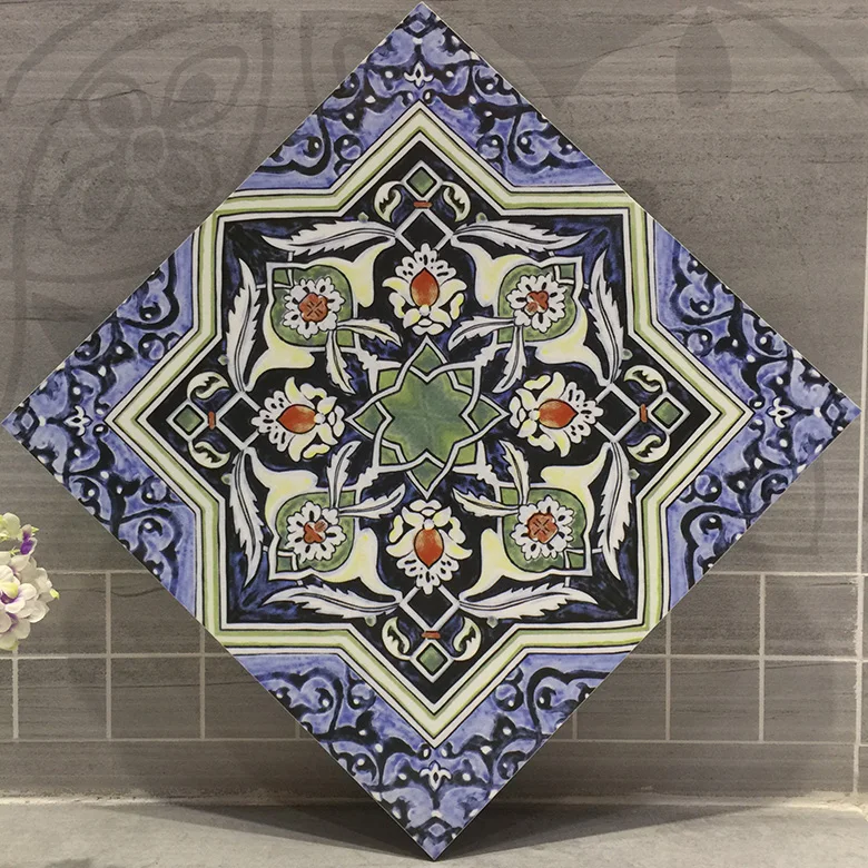 High Quality Porcelain 30x30cm Floor Flower Tiles Design - Buy Floor ...