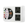 Two Sockets Power Plug Protector Air Condition Voltage Protector Household Voltage Power Protector N007-2S