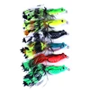 HENGJIA New style fishing lure artificial soft plastic frog lures for black fish