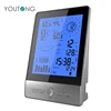 YT6033-2 Wireless Home Rain Gauge Air Pressure RCC Weather Stations with Wind Speed