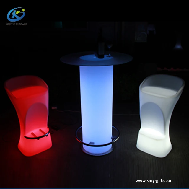 Lady Seat Led Cocktail Stool Light Up High Bar Stools Buy High Bar