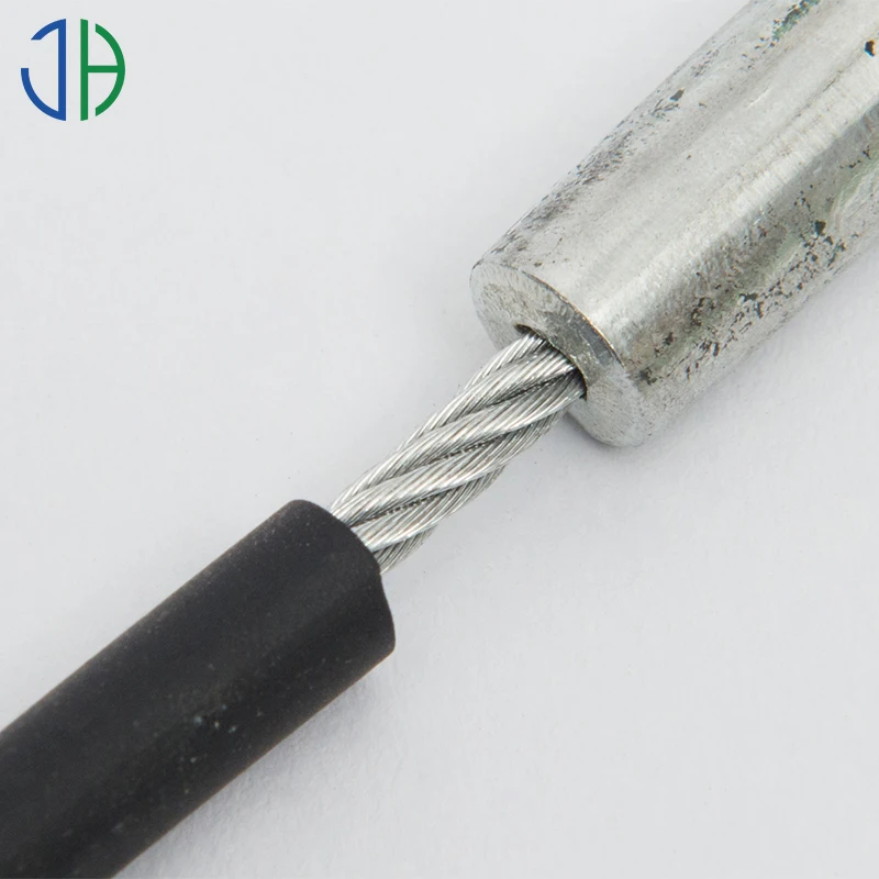 Pvc Coated Steel Wire Rope Control Cable Sling For Auto Connector Parts