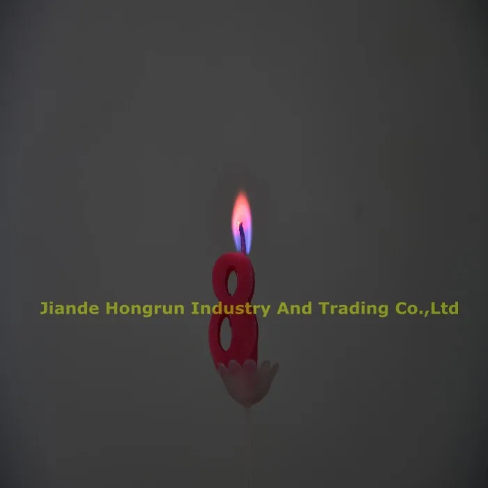 Number Candle,6 Flame Colors,Colored Flame Candle Buy Colored Flame