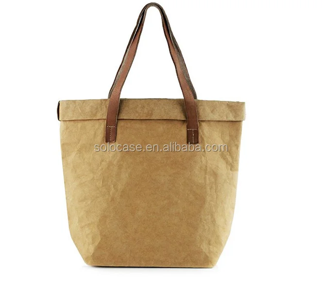 Water-washed Dupont Paper Shoulder Bag