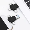 OTG high quality 4-in-1 usb drive for computer for ipod for Android for iphone enlarge capacity usb flash drive