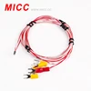 MICC red and black twisted thermocouple wire PT1000 thermal resistance