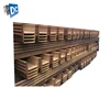 building foundation spun pile high quality hot rolled steel sheet piles/pile foundation