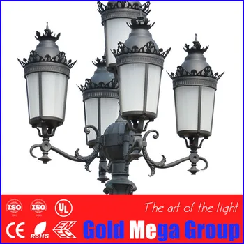 5 Years Warranty 5m Cast Aluminum Garden Light Led Post Top Lantern Street Outdoor Lighting 5 Years Warranty 5m Cast Aluminum Garden Light Led Post Top Lantern Street Outdoor Lighting