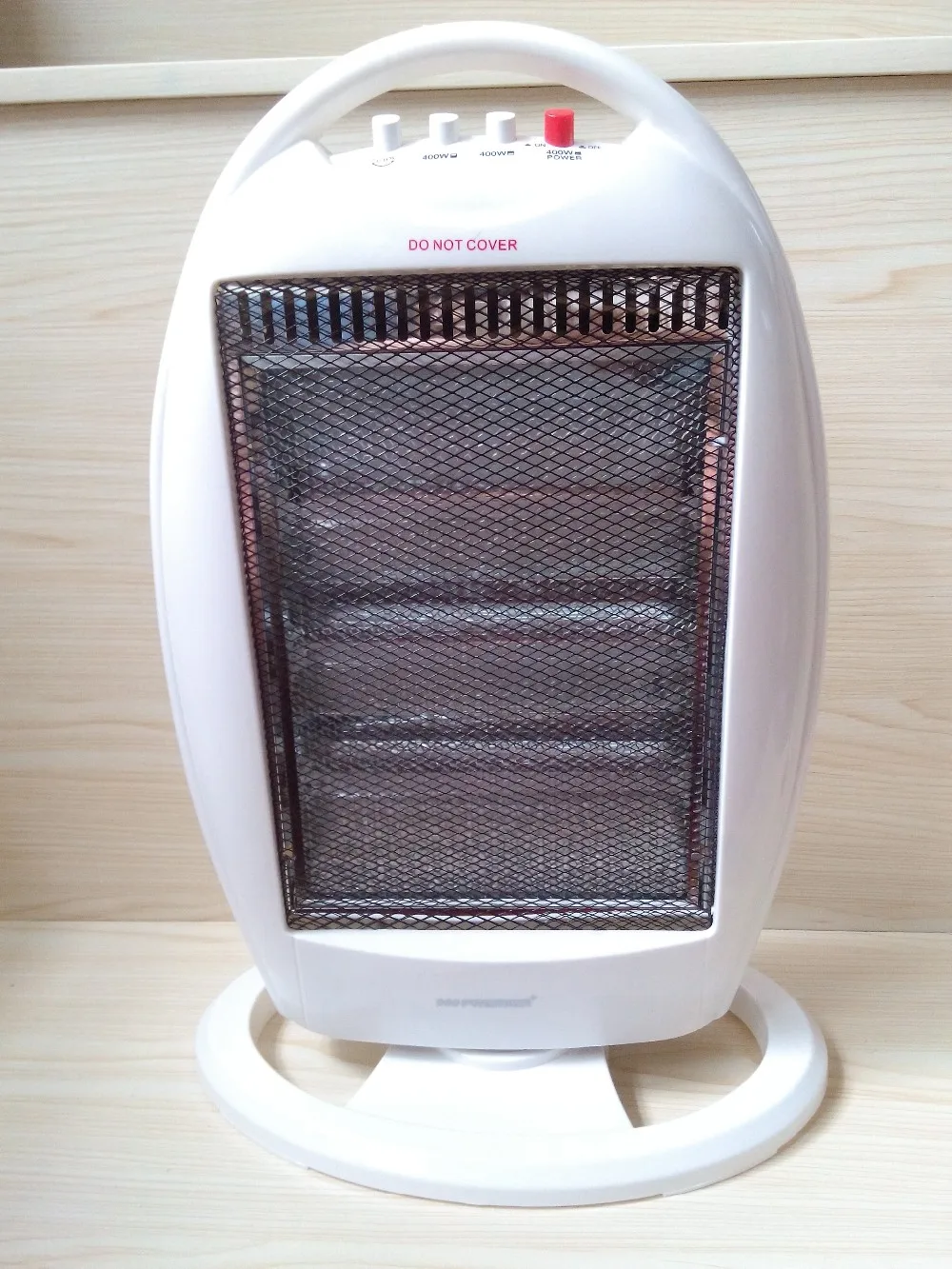 110v 220v 400w/800w/1200w Oscillating Halogen Portable Heater/ Portable ...