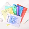 Custom Plastic Paper Office Rainbow Colors Document File Bags A4