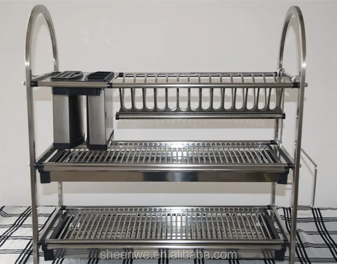 stainless steel dish racks at walmart