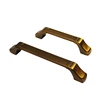 128MM Antique Coffee Aluminium alloy cost effective custom door handle mortise lock with iron plate pulls