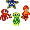 Factory produced marine organisms neoprene swimming pool diving toys set kids swimming training