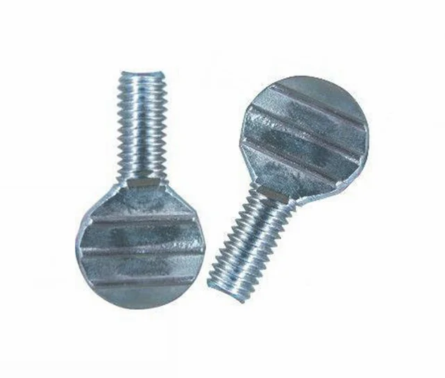 
Spade head steel thumb screw 