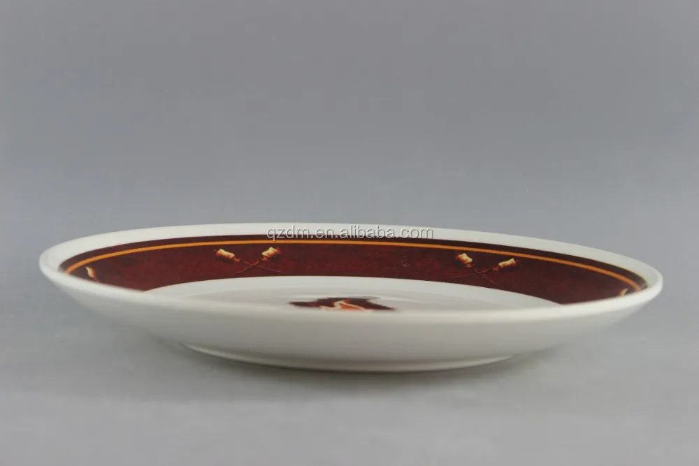 Deep Melamine Soup Plate In 10"