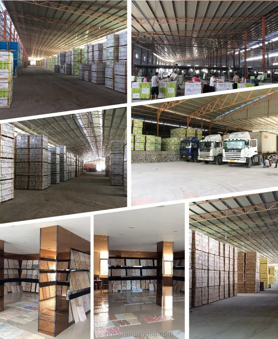 40x40 Cerámica Antiguo Azulejo Del Piso De Dormitorio De Madera Mirada