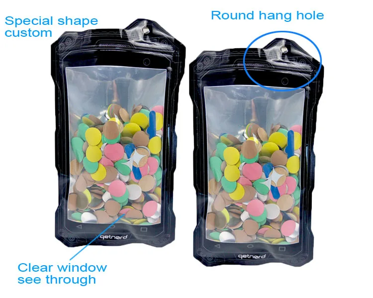 plastic bag for phone