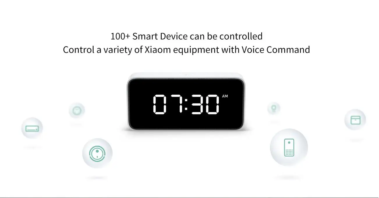 Chinese Version Xiaomi Ai Alarm Clock Voice Broadcast Automatictime Calibration Via Mi Home Mijia View Product Details From Shenzhen Inteyi Tech Co Ltd On Chinese Version Xiaomi Ai Alarm Clock