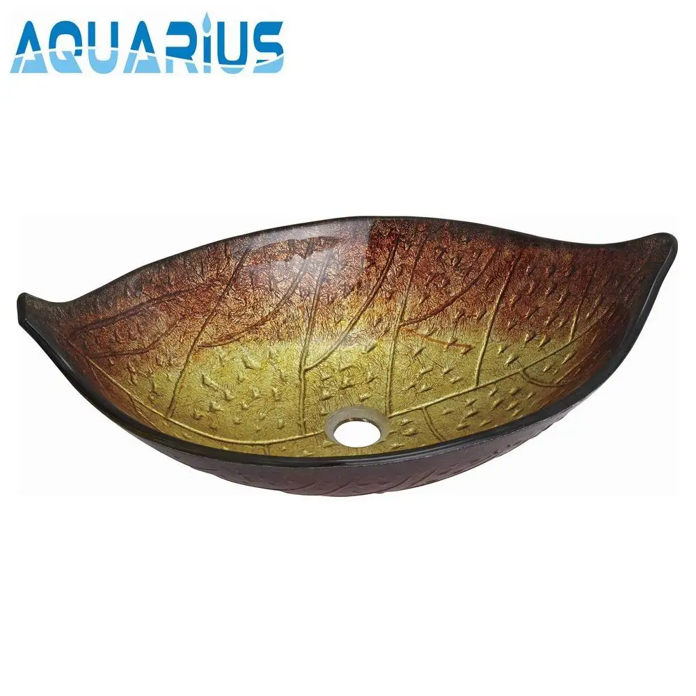 Waschbecken Buntes Glas