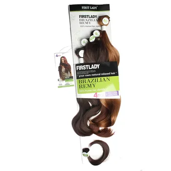 Body Wave 4pcs Modacrylic Fibre Synthetic Hair Extensions For