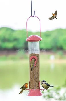 Wholesale New Finch Bird Feeder Anti Squirrel Easy Clean Colorful