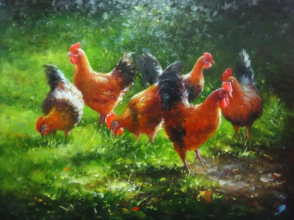 88+ Gambar Ayam Lukisan Terbaik 88+ Gambar Ayam Lukisan Terbaik