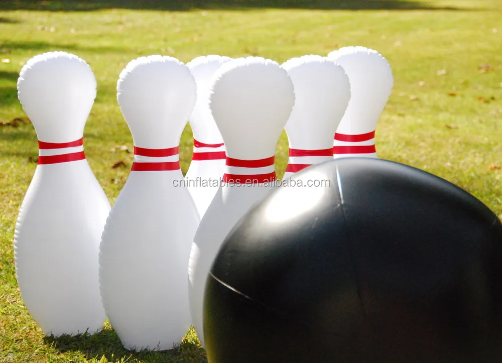 huge inflatable bowling pins