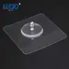 ss304 damaged-free screw fasteners for bath room adhesive shelf bracket nail plastic hook stick on wall hooks