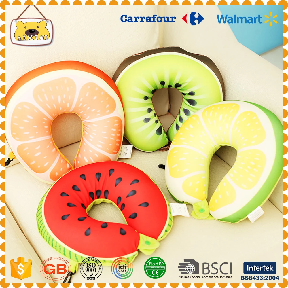 Free Sample Fruit U Neck Pillow Protector For Travel Buy Neck