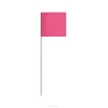 Custom printed 5x4 wire marker flags for utility