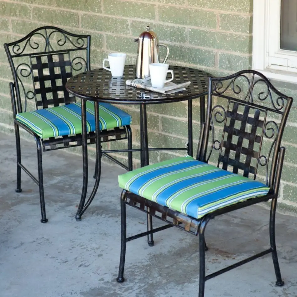 Powder Coated Wrought Iron Outdoor Table And Chairs Design Buy