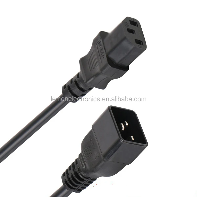 Iec320 C13 To C19 Female Connector Extention Wire Power Cord Buy C13
