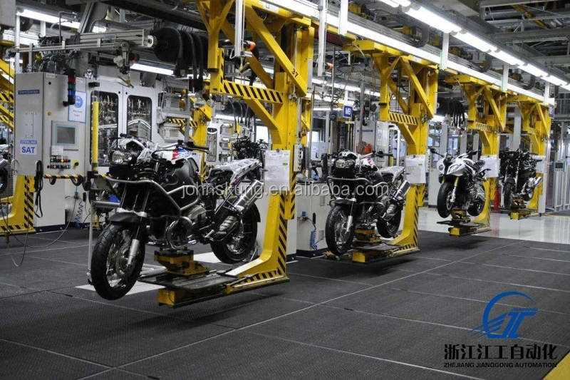 Conveyor Of Electric Bike Assembly Line Motor Bike Car Assembly Line Production Line Factory