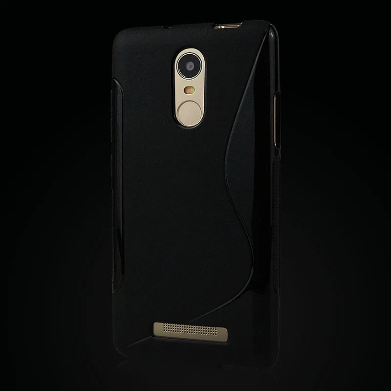 S lines Xiaomi Redmi Note 3 Case High Quality Matte Silicone TPU Protector Case Back Cover